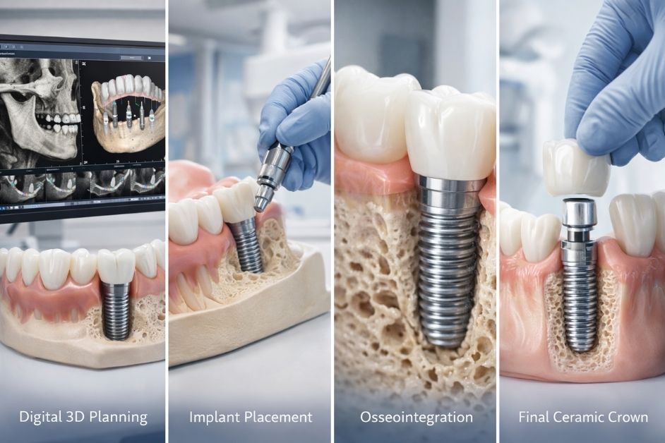 Step-by-Step Dental Implant Process